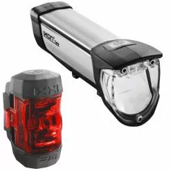 Busch-mueller Busch + Müller Set Frontlicht Ixon Core + Rücklicht Ixxi
