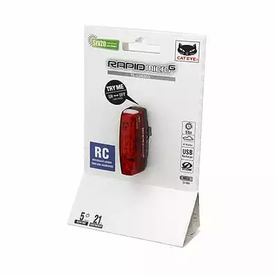 Cateye Rapid Micro G Fahrrad-Rücklicht 4 Cateye Rapid Micro G Fahrrad-Rücklicht – Bild 2