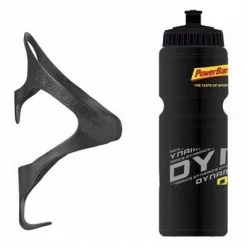 Dynamics Carbon-Flaschenhalter + Powerbar Trinkflasche (750 Ml)