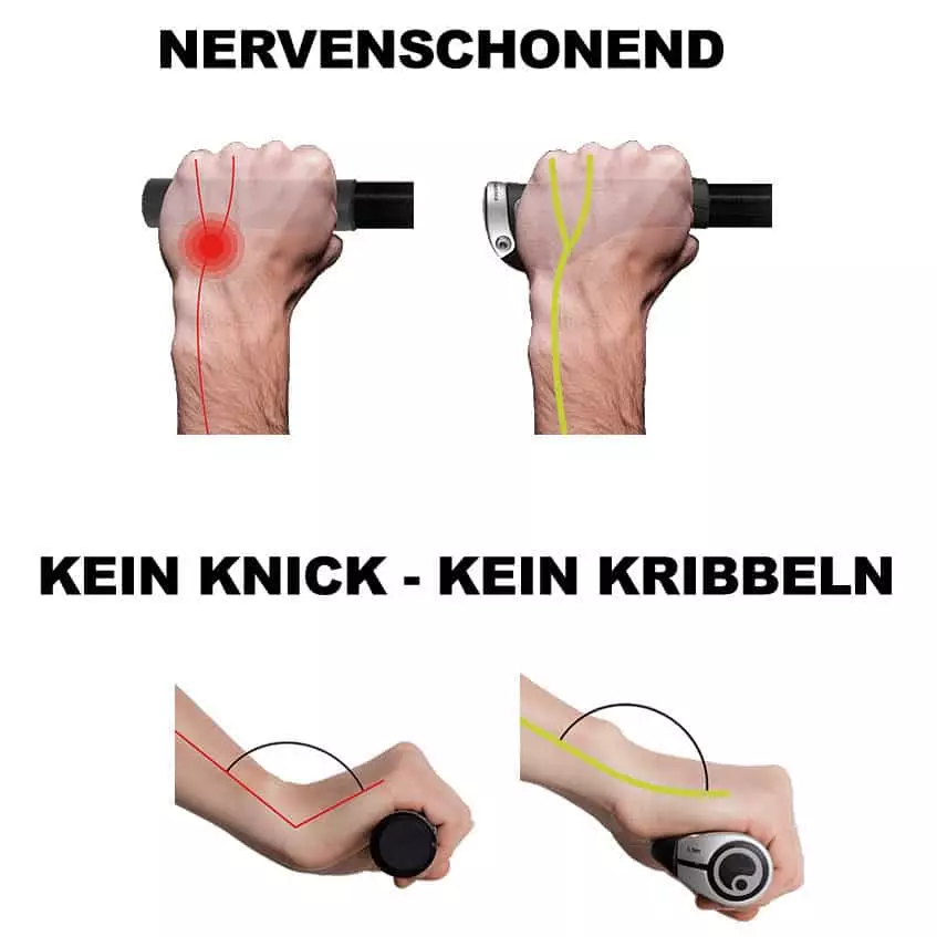 Ergon GP1 Biokork Ergomonische Fahrradgriffe 8 Ergon GP1 Biokork Ergomonische Fahrradgriffe – Bild 6