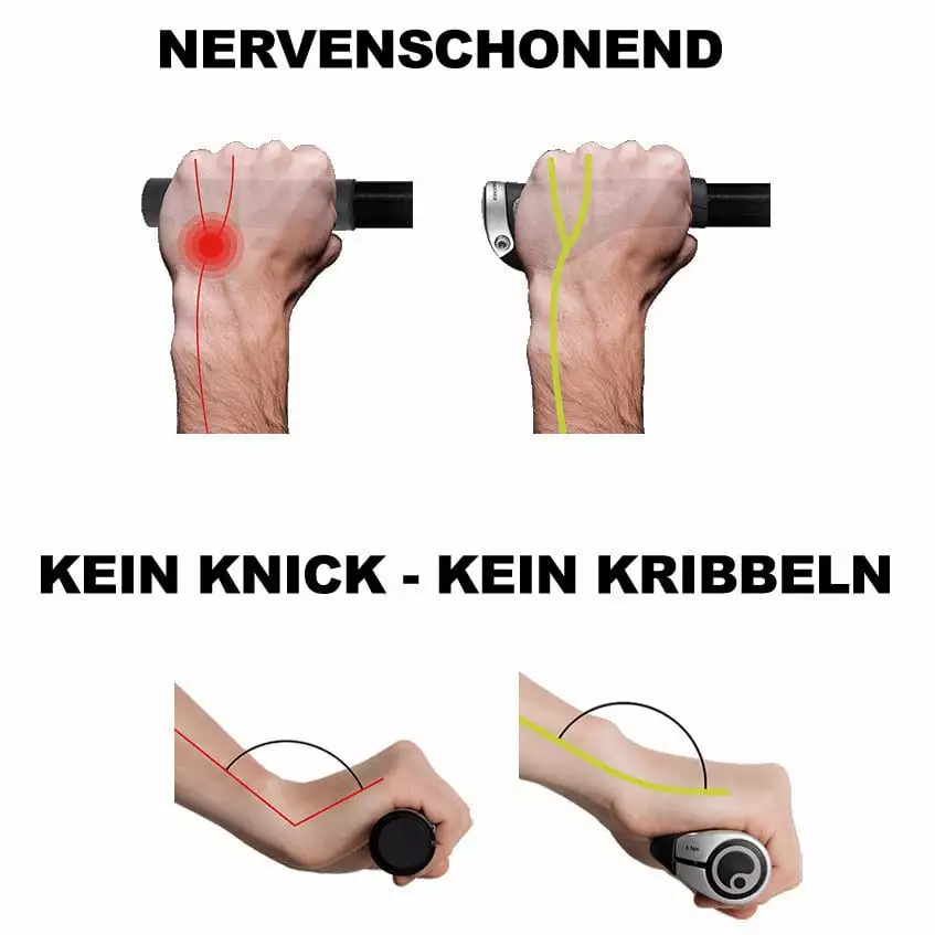 Ergon GP3 Biokork Ergonomische Fahrradgriffe 5 Ergon GP3 Biokork Ergonomische Fahrradgriffe – Bild 3