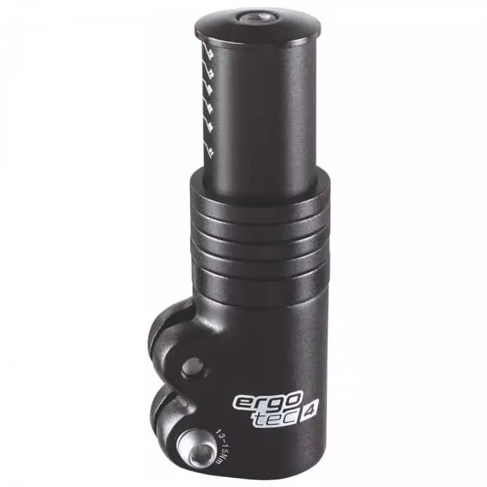 Ergotec Aheadset-Erhöhung (1 1/8") Farbe Schwarz 3 Ergotec Aheadset-Erhöhung (1 1/8") Farbe Schwarz