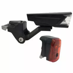 MonkeyLink ML Phenon Nuuk 30 Lux Recharge Fahrrad-Beleuchtungsset