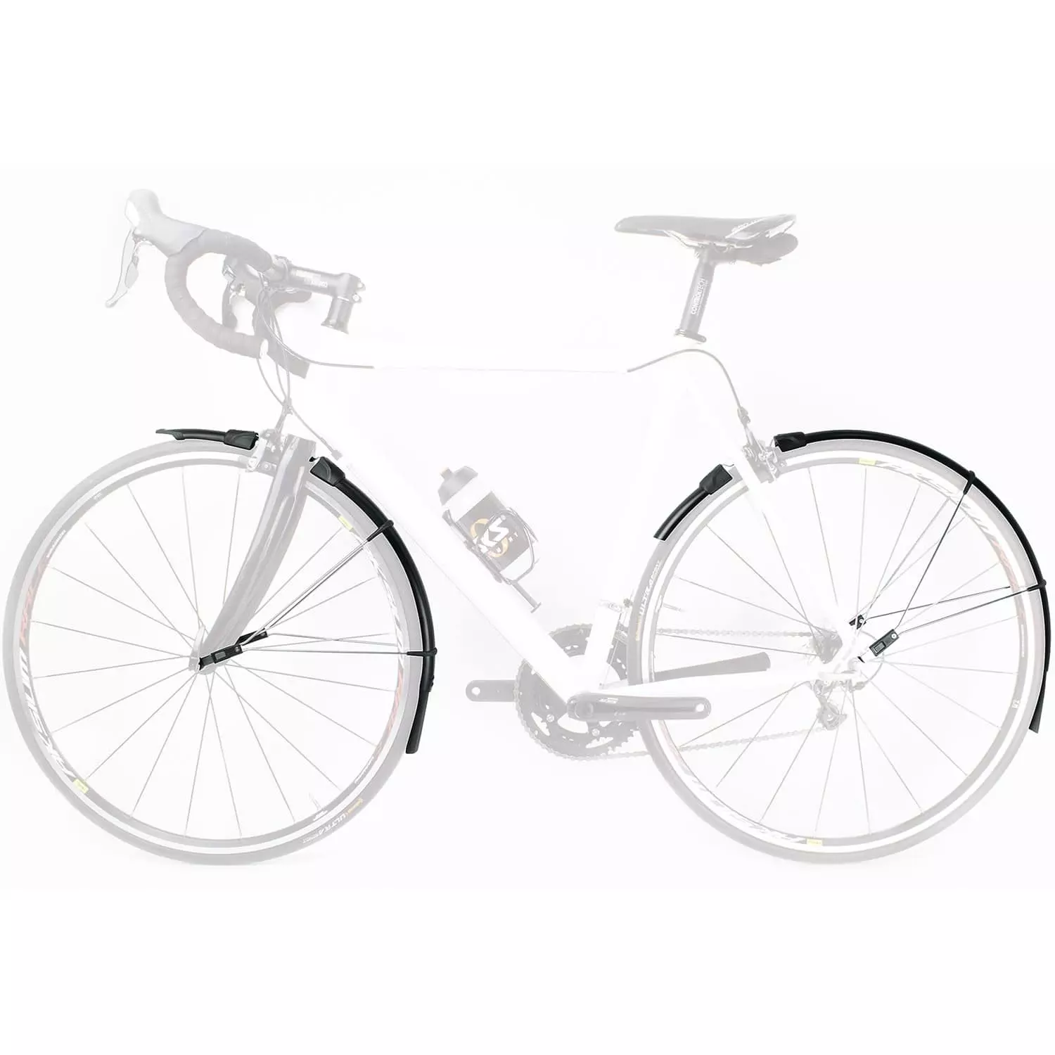 SKS Raceblade Long Rennrad-Schutzblech Schwarz 4 SKS Raceblade Long Rennrad-Schutzblech Schwarz – Bild 2