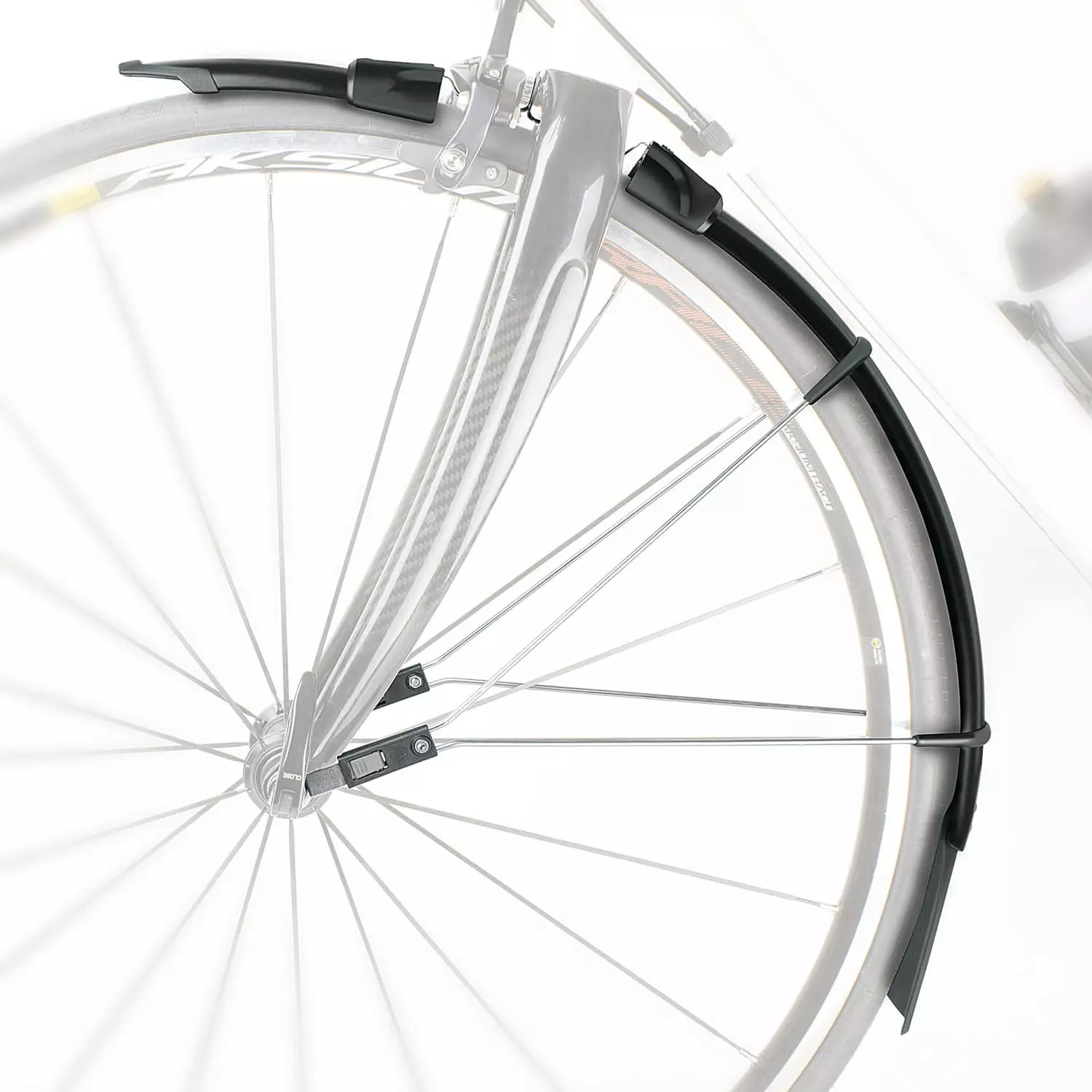 SKS Raceblade Long Rennrad-Schutzblech Schwarz 5 SKS Raceblade Long Rennrad-Schutzblech Schwarz – Bild 3