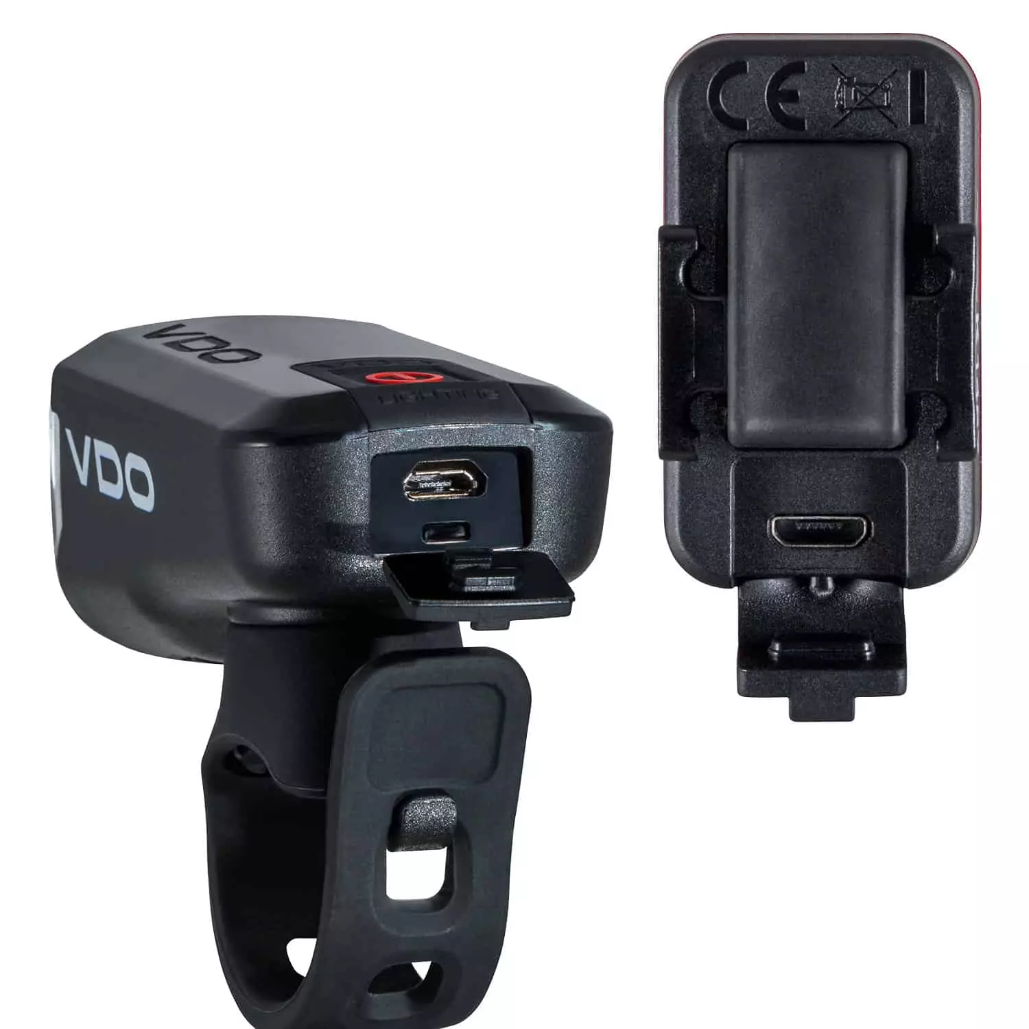 VDO Eco Light M30 + Red Fahrrad-Frontlicht + Rücklicht 5 VDO Eco Light M30 + Red Fahrrad-Frontlicht + Rücklicht – Bild 3