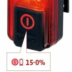 VDO Eco Light Red Plus Fahrrad-Rücklicht Mit Bremslichtfunktion -Zipp Verkaufsladen vdo eco light red plus fahrrad ruecklicht bremslicht 2020 304436 f